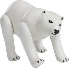 Beverly Hills Doll Collection Polar Bear Action Figure, Large Zoo Animal Figurines, Realistic Animal Toys for Toddlers, Plastic Wild Animal Figure, Toy Animal Figurine