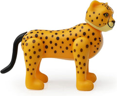 Cheetah Action Figure Large Safari Animal Figurines, Realistic Zoo Animal Toys for Toddlers, Wild Animal Figure, Toy Safari Animal Playset for Kids