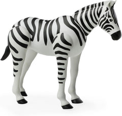 Zebra Toy Safari Animal Figure, Large Safari Animal Figurines, Realistic Zoo Animal Toys for Toddlers 3+, Zebra Action Figure, Wild Animal Figure, Toy Safari Animal Playset