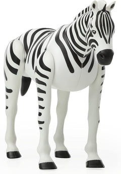 Zebra Toy Safari Animal Figure, Large Safari Animal Figurines, Realistic Zoo Animal Toys for Toddlers 3+, Zebra Action Figure, Wild Animal Figure, Toy Safari Animal Playset