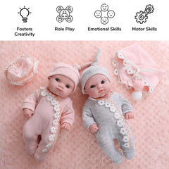 Adorable Twin Baby Dolls Set for Endless Cuddles and Playtime