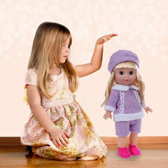 Adorable Twin Dolls Set - Baby Dolls Jessie and Bessie with Matching Outfits