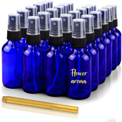 CULINAIRE Glass Spray Bottles with Gold Pen Marker - Versatile, Portable, and Reusable