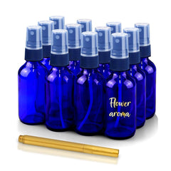 CULINAIRE Glass Spray Bottles with Gold Pen Marker - Versatile, Portable, and Reusable