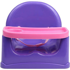 Doll Pretend Feeding Set 14" - Booster Feeding Seat, Baby Doll, High Chair, and More