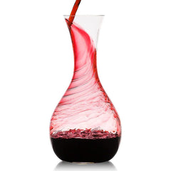 Elegant Crystal Wine Decanter - Redefine Your Wine Experience - Perfect Gift for Wine Enthusiasts