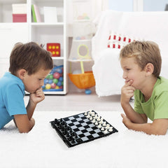 Enhance Your Strategy with the IQ Toys Large 14"x 14" Magnetic Chess Set