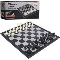 Enhance Your Strategy with the IQ Toys Large 14"x 14" Magnetic Chess Set