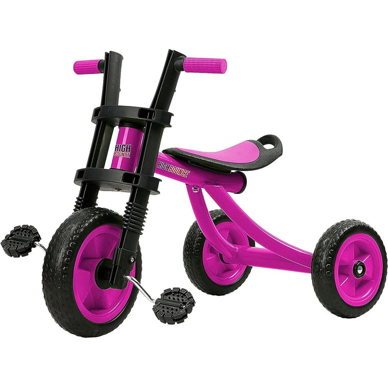 Explore and Learn: Extra Tall High Bounce Kids Tricycle for Ages 3-6