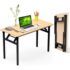 Folding Desk Table - Your Stylish Space-Saving Solution for Home Office and More!