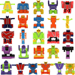 IQ Toys ABC Robot Set - Transform Your ABCs into Exciting Robots (26 Pieces Included)