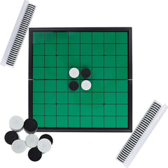 IQ Toys Reversi Board Game - 9.75 Inch Magnetic Travel Edition for 2 Players