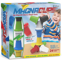 Magnetic Speed Cups Game - Fun Matching and Stacking Challenge for All Ages