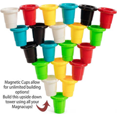 Magnetic Speed Cups Game - Fun Matching and Stacking Challenge for All Ages