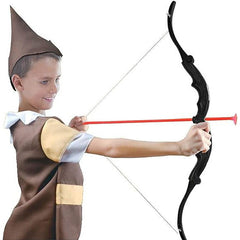 Medieval Archer Pretend Play Costume for Kids Ages 3-7 with Accessories