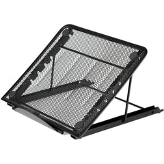 Mesh Laptop Stand and Book Holder - Portable, Adjustable, and Ventilated