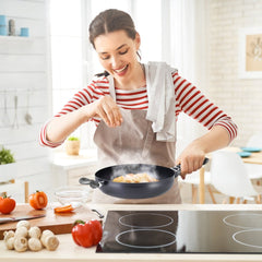 Premium 11-Inch Nonstick Frying Pan for Induction Cooking