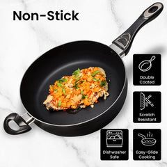 Premium 11-Inch Nonstick Frying Pan for Induction Cooking