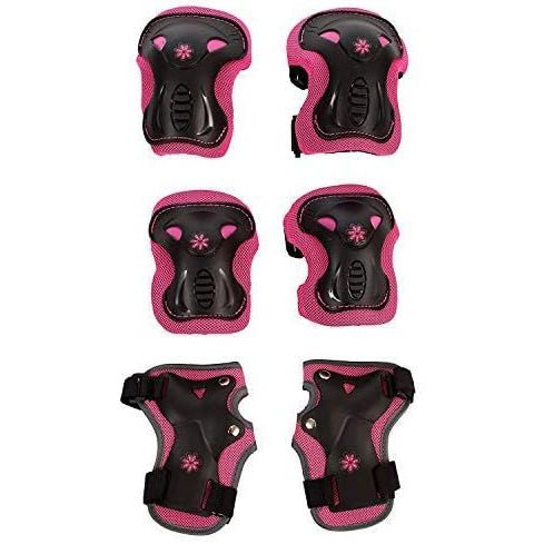 Premium Protective Gear Set for Biking, Cycling, and Multi Sports - High Bounce Knee Pads, Elbow Pads, and Wrist Guards