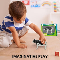 Realistic Large Farm Animal Figurines for Toddlers - Educational Toy Set