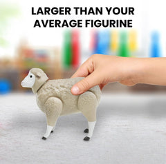 Realistic Large Farm Animal Figurines for Toddlers - Educational Toy Set