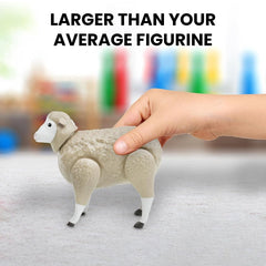 Realistic Large Farm Animal Figurines for Toddlers - Educational Toy Set