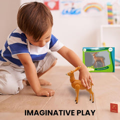 Realistic Large Farm Animal Figurines for Toddlers - Educational Toy Set