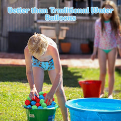 Reusable Water Balls - Perfect for Outdoor Water Games, 32 pieces