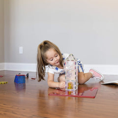 Shapemags 40-Piece Rainbow Magnetic Building Tiles Set - Enhance Creativity and Learning Through Play