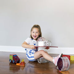 Shapemags 40-Piece Rainbow Magnetic Building Tiles Set - Enhance Creativity and Learning Through Play