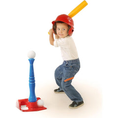 Sports Kids Baseball Tee - Complete T-Ball Set for Toddlers - Develop Batting Skills - Includes 1 Bat and 2 Balls - Ideal Baseball Toy for Boys & Girls