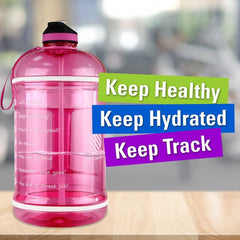 Swig Savvy Motivational 44 oz Water Bottle with Straw Lid and Storage Sleeve