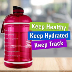 Swig Savvy Motivational 44 oz Water Bottle with Straw Lid and Storage Sleeve