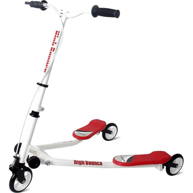 Ultimate Thrills Await with the High Bounce Y Slicker 3-Wheel Drift Scooter for Kids - Foldable Fun!