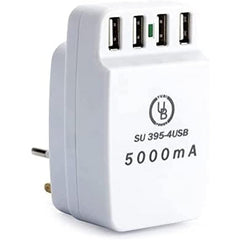 Universal International Travel Power Adapter with 4 USB Ports - Shop Now!